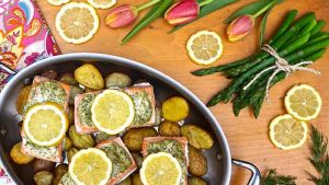 roasted-salmon-and-potatoes-all-clad