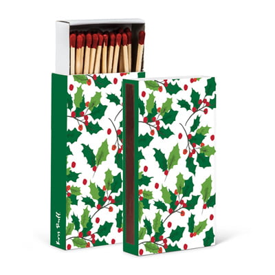 HOLLY LEAF HOLIDAY MATCHES