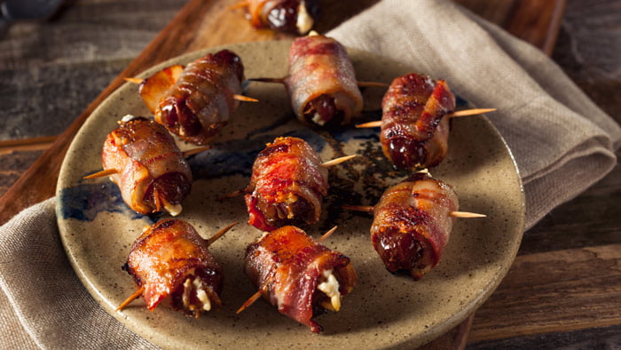 3-Ingredient Bacon Wrapped Dates